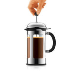 Filled French Press